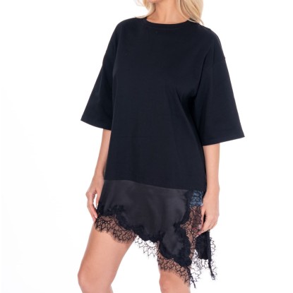 TSHIRT NEGRO LENCERO