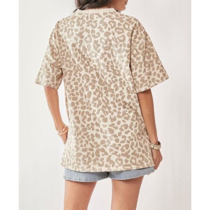 TSHIRT LEO CRISTAL BEIGE