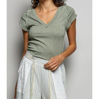 TSHIRT VERDE OLIVO