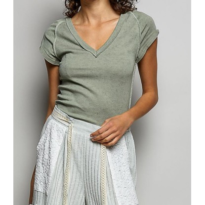 TSHIRT VERDE OLIVO