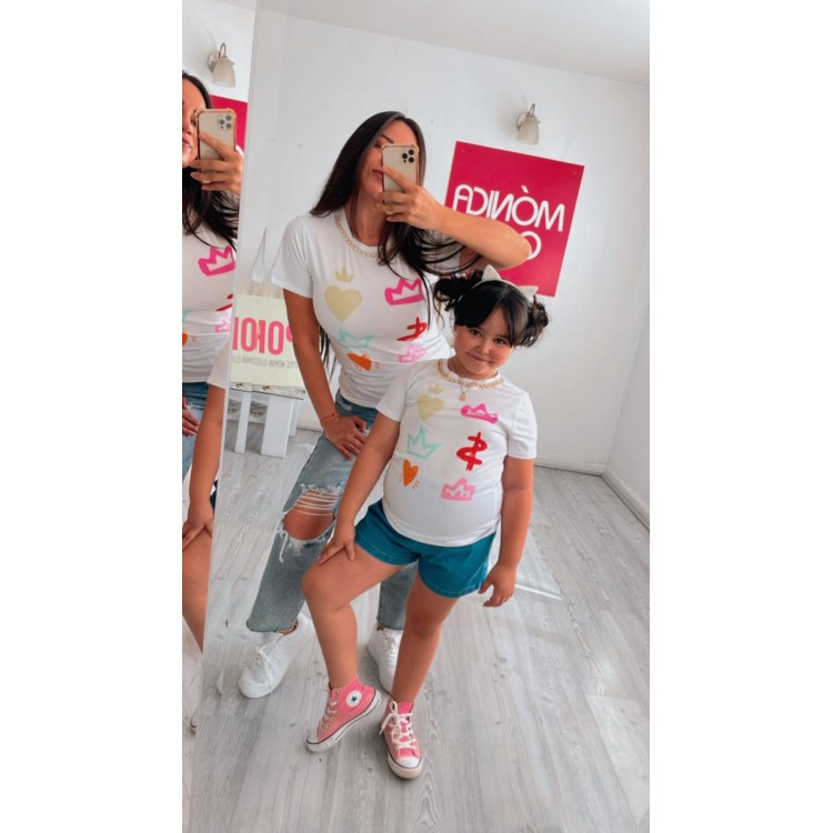 TSHIRT MAMA BLANCA