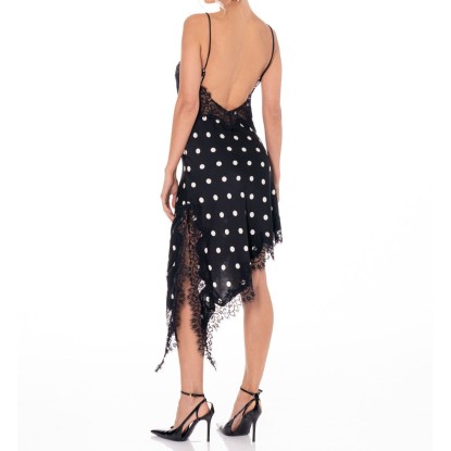 VESTIDO LENCERO POLKA BLANCO