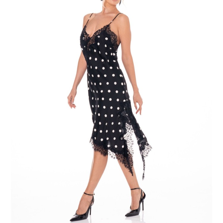VESTIDO LENCERO POLKA BLANCO
