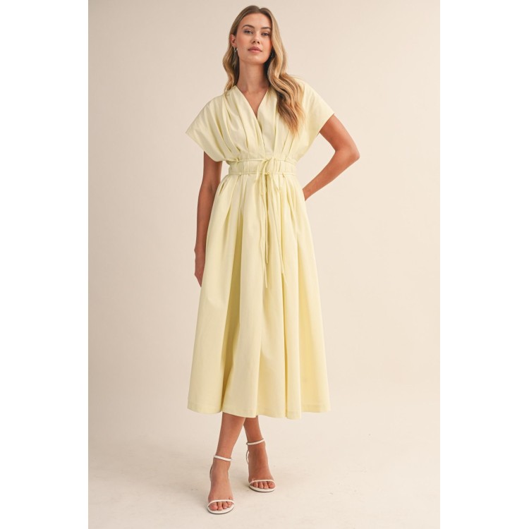 VESTIDO MANTEQUILLA MIDI