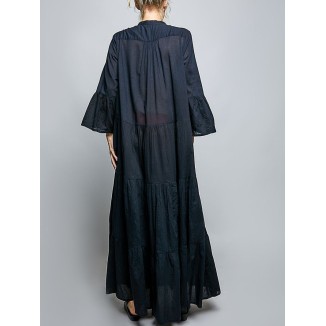 VESTIDO NEGRO LARGO